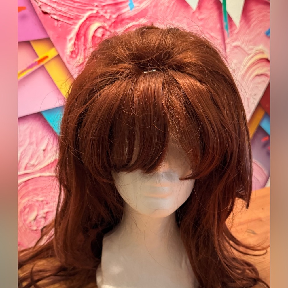 Red hair wig